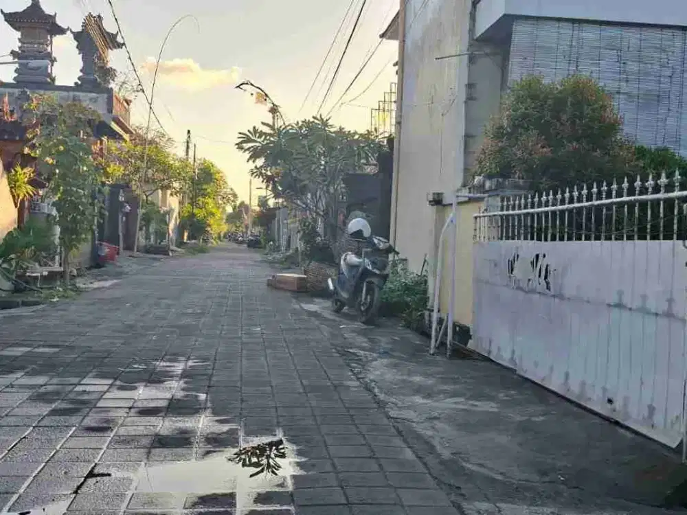 Jual Tanah Luas 112m2 ada Bangunan Lama Lokasi Jl.Pendidikan Sidakarya Denpasar.