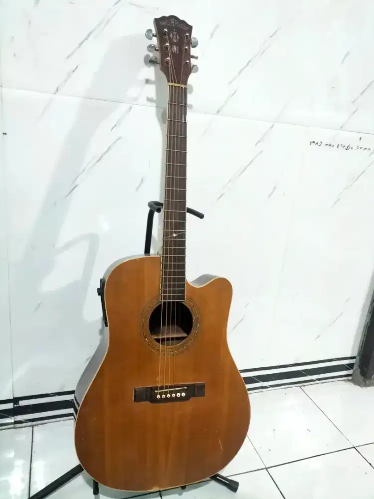 Gitar Akustik elektrik wasburn