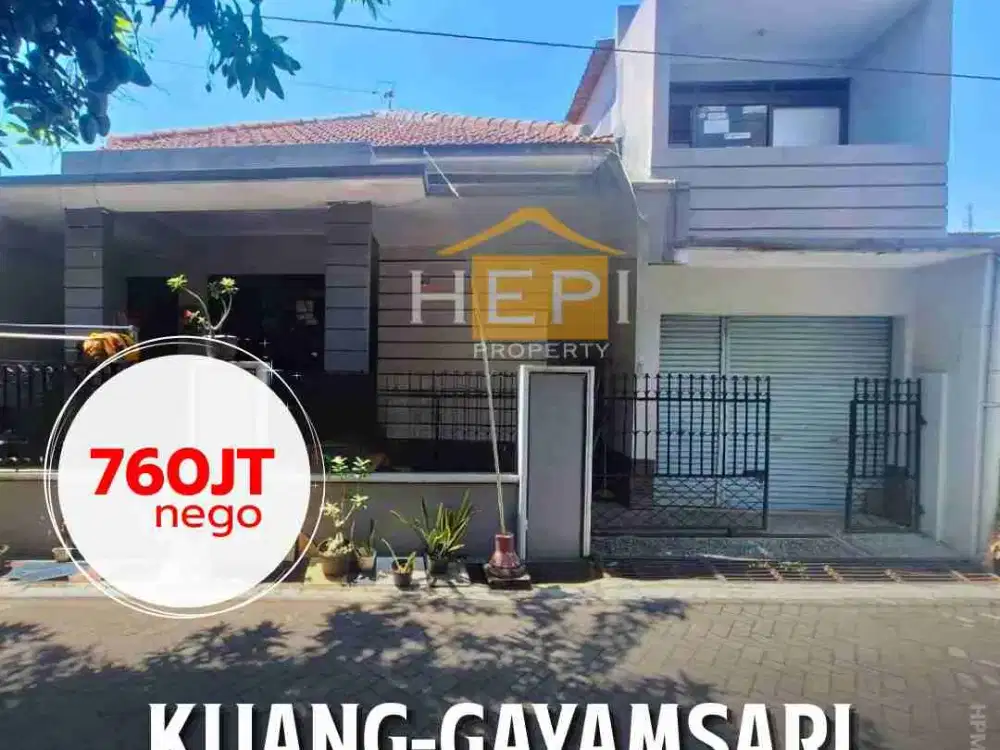 Dijual Rumah Minim Renovasi Hrg Bombastis Turun Drastis Kijang Gayamsari