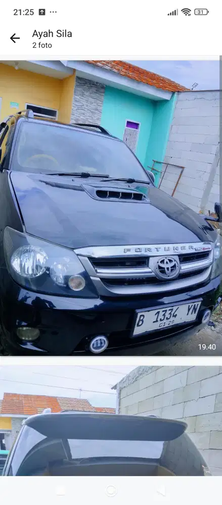 Toyota Fortuner 2008 Bensin