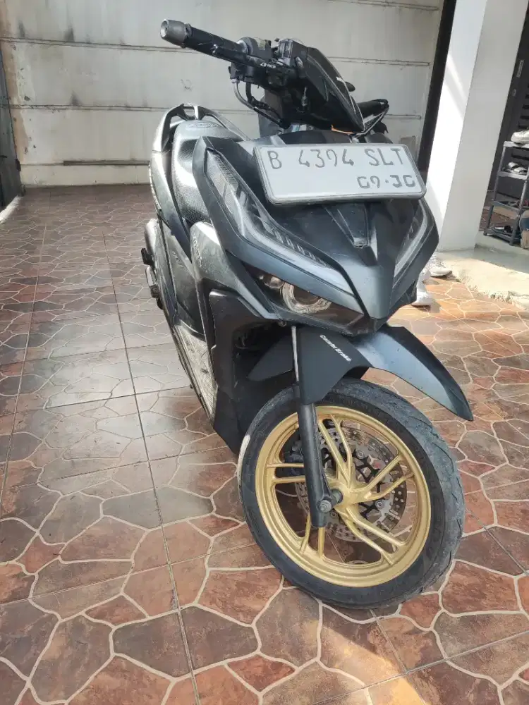 Honda vario 150 new keyless hitam mantap