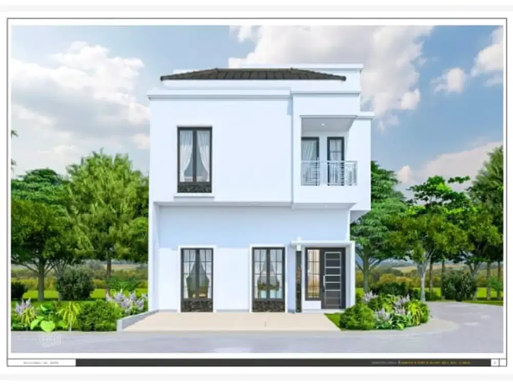 DIJUAL Rumah BRAND NEW Kireina Park BSD CITY