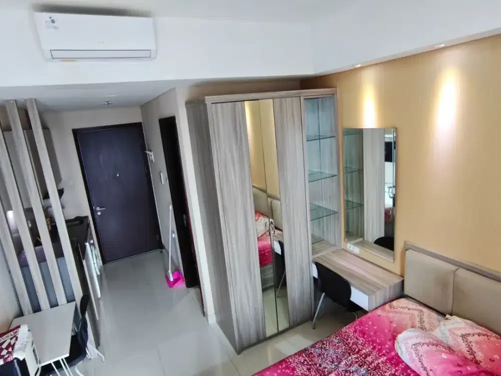 Disewakan Apartemen Dengan Fasilitas Setara Hotel Bintang Empat Puri Mansion Tipe Studio 26 m2 Termurah