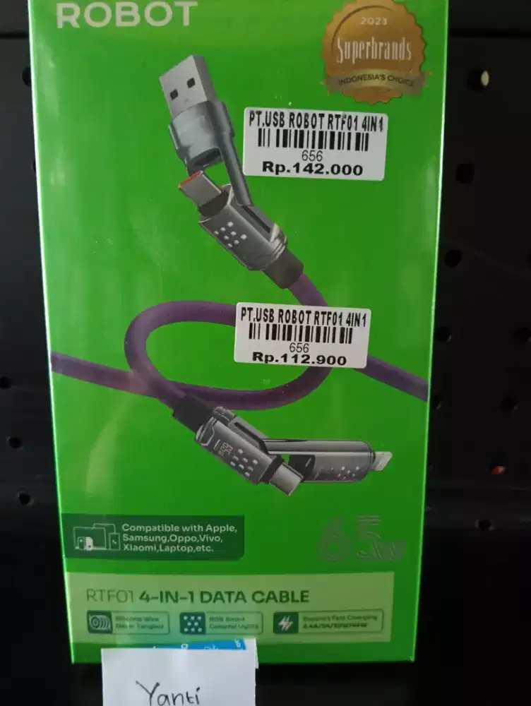 USB ROBOT RTF01 4IN1 | ATLANTIS DAHSYAT