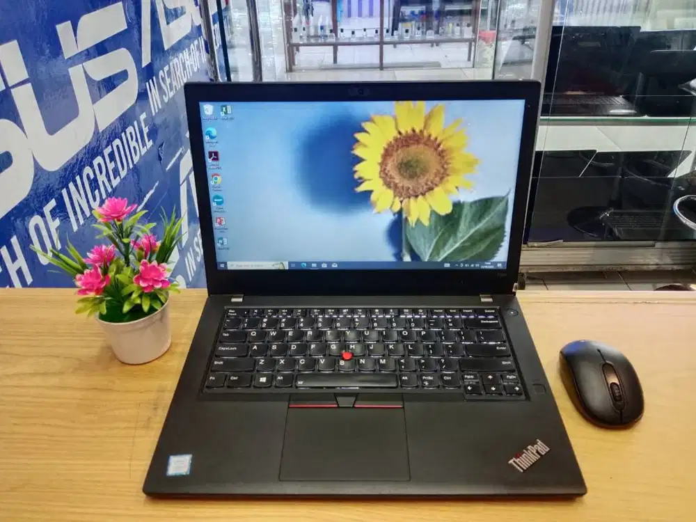 PROMO LAPTOP ORANG KANTORAN TANGGUH LENOVO THINKPAD T480 CORE i7 GEN 8