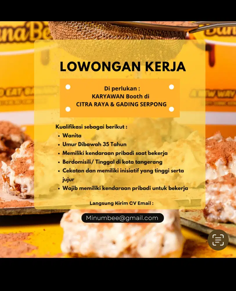 DIBUTUHKAN KARYAWAN SANGAT SEGERA !