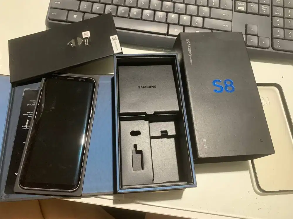 Samsung s8 dus dan charger wireless