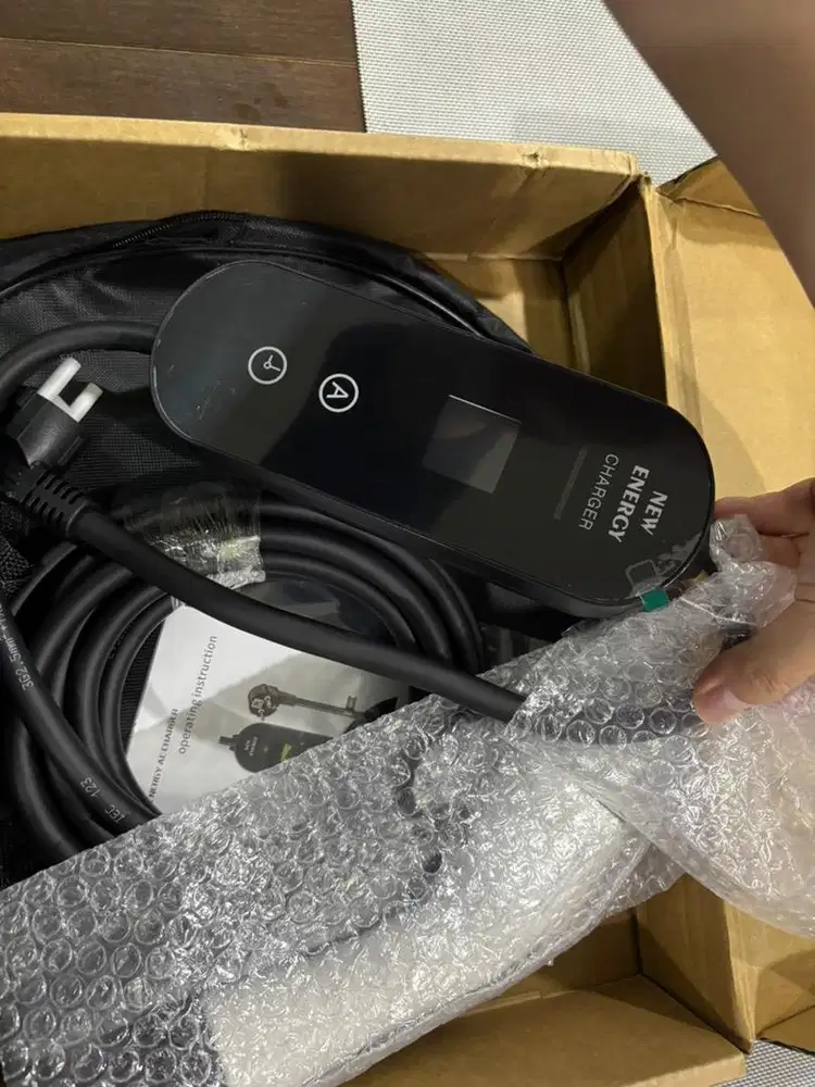 Charger mobil listrik EV 1-phase 16 A 3.5kW EU to GBT NEWENERGY