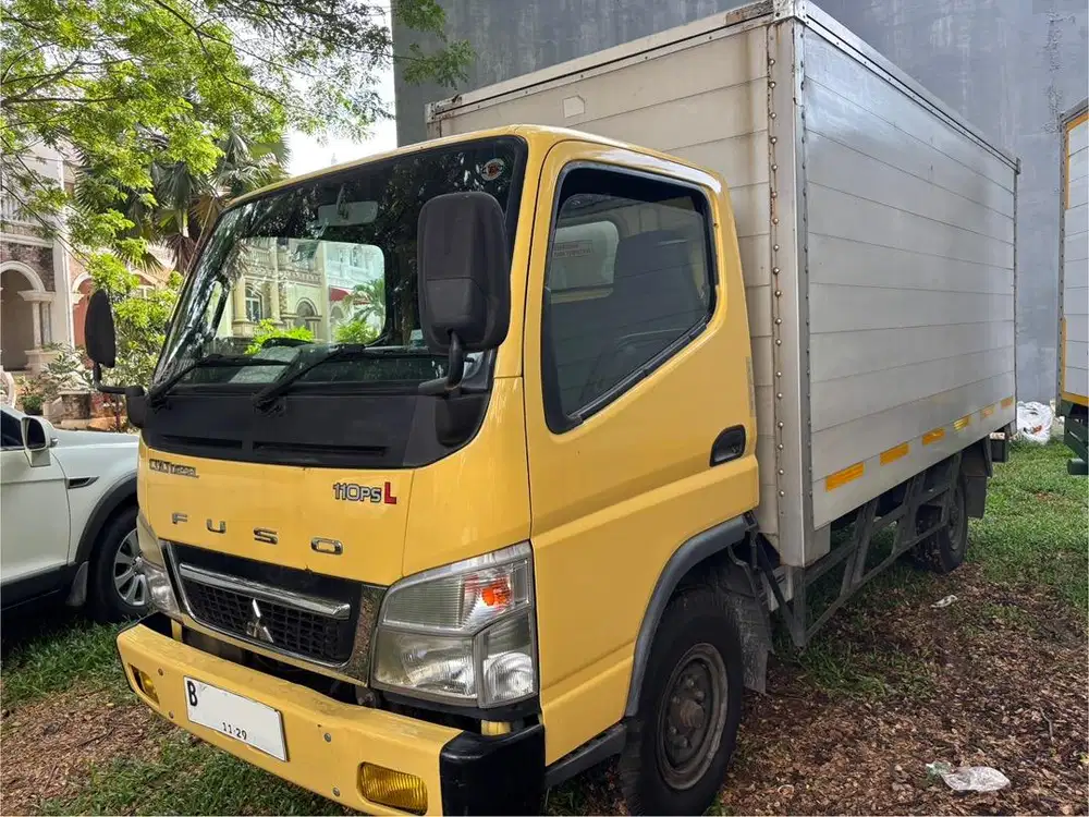 CANTER 110 PS LONG 2019 BOX ALM ORI KONDISI SPT BARU