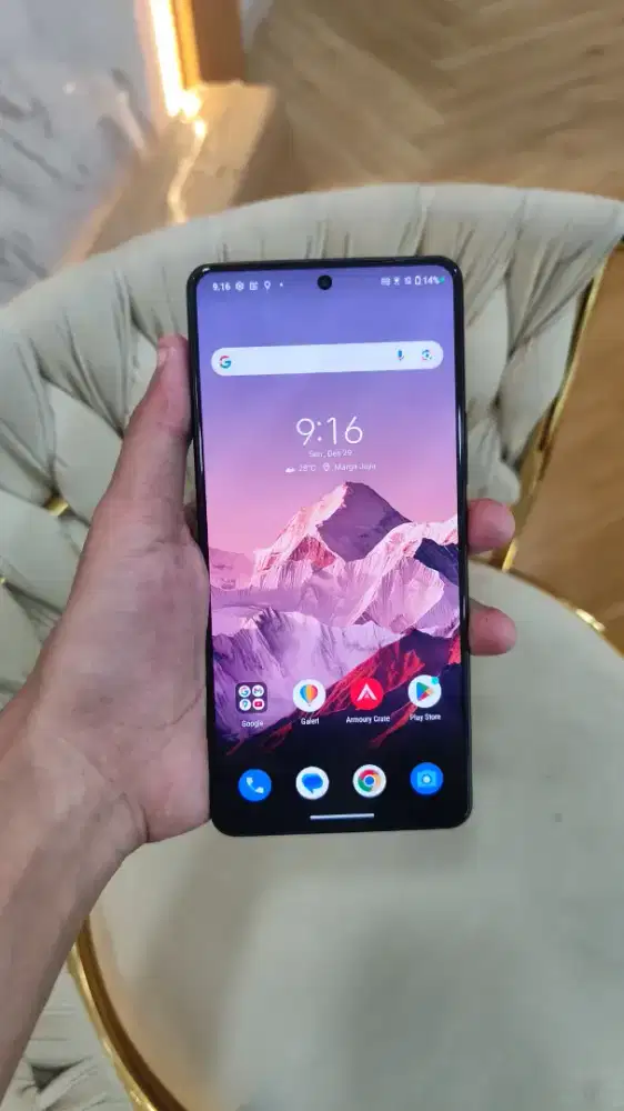 asus rog phone 09 fe 12/256 fullset like new mulus