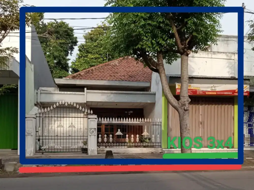 Jual Rumah Jl Kilisuci Pusat Kota, Pinggir Jalan