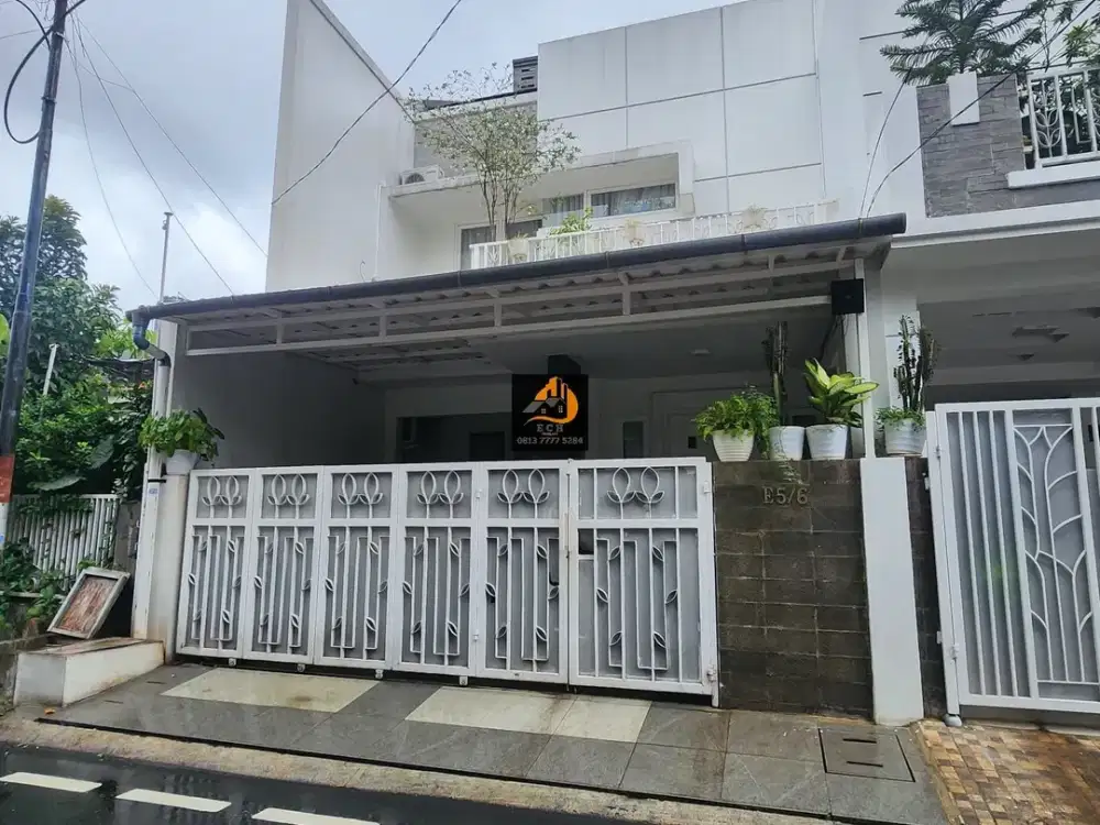 T114.Rumah Secondary Dalam Komplek di Pondok Kelapa Jakarta Timur