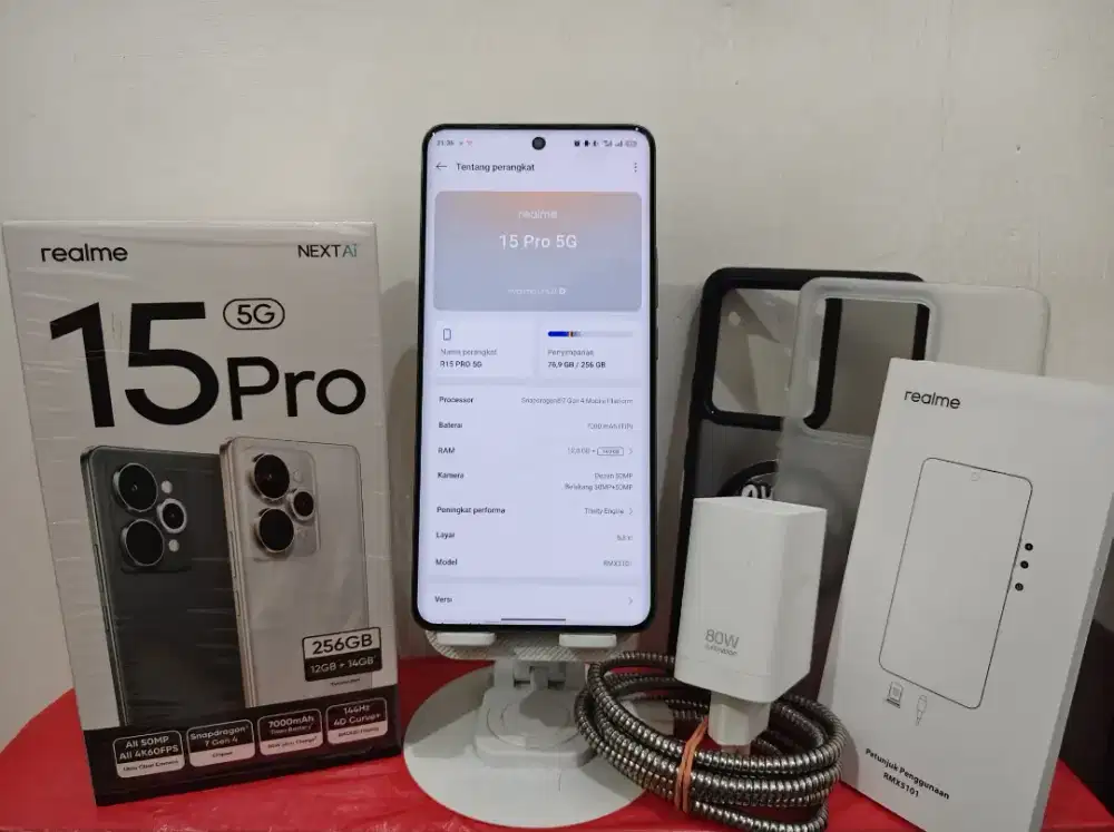 REALME 15 PRO 5G 12/256 GREEN (LIKE NEW)