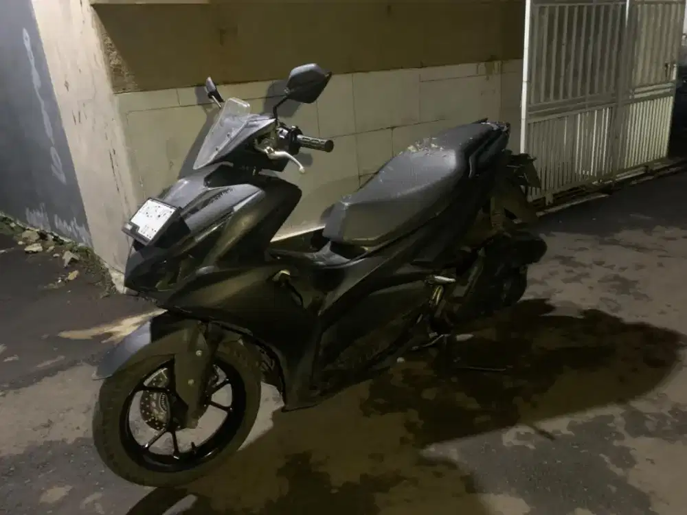 Aerox new penampilan gitu apa adanya