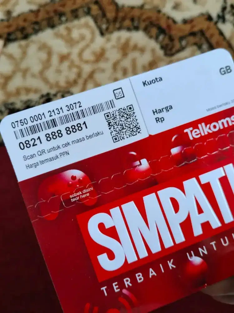 Boneka nomor Cantik simpati Telkomsel 11 digit super