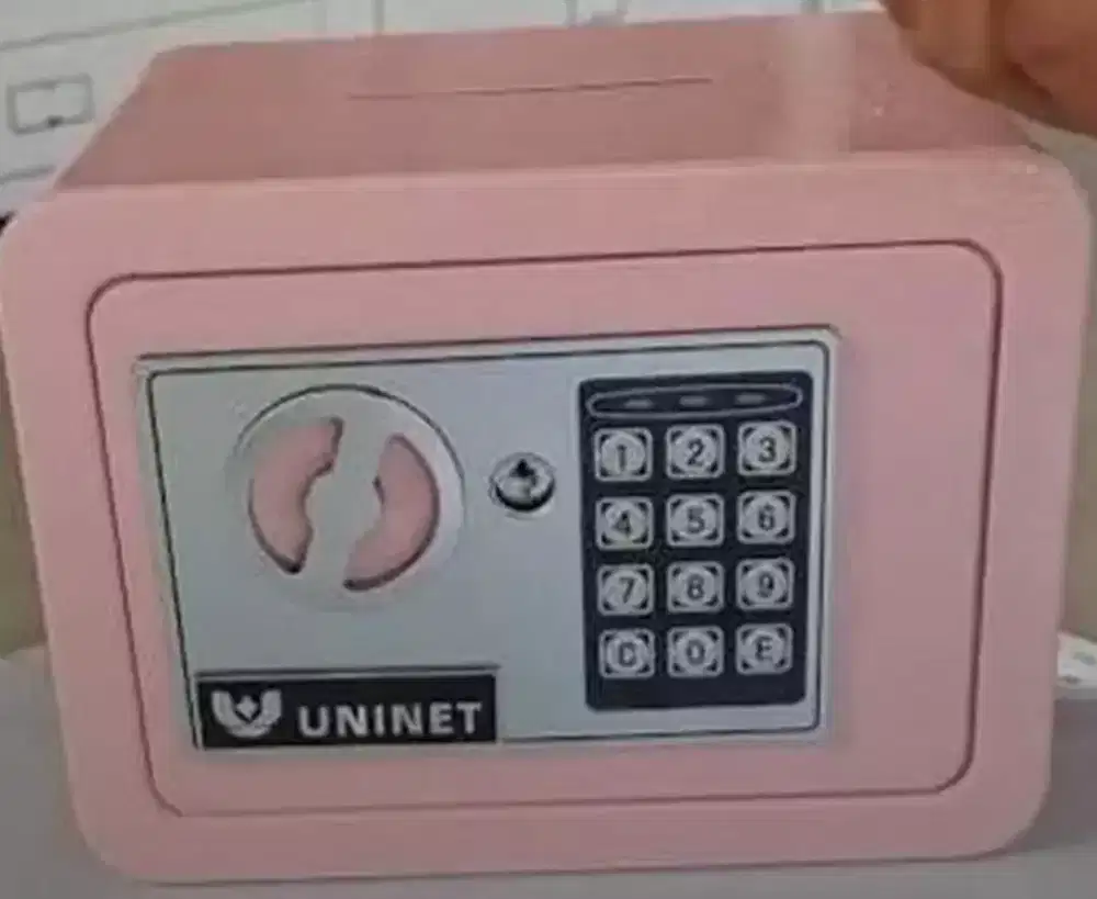 Mini brangkas uninet pink solid