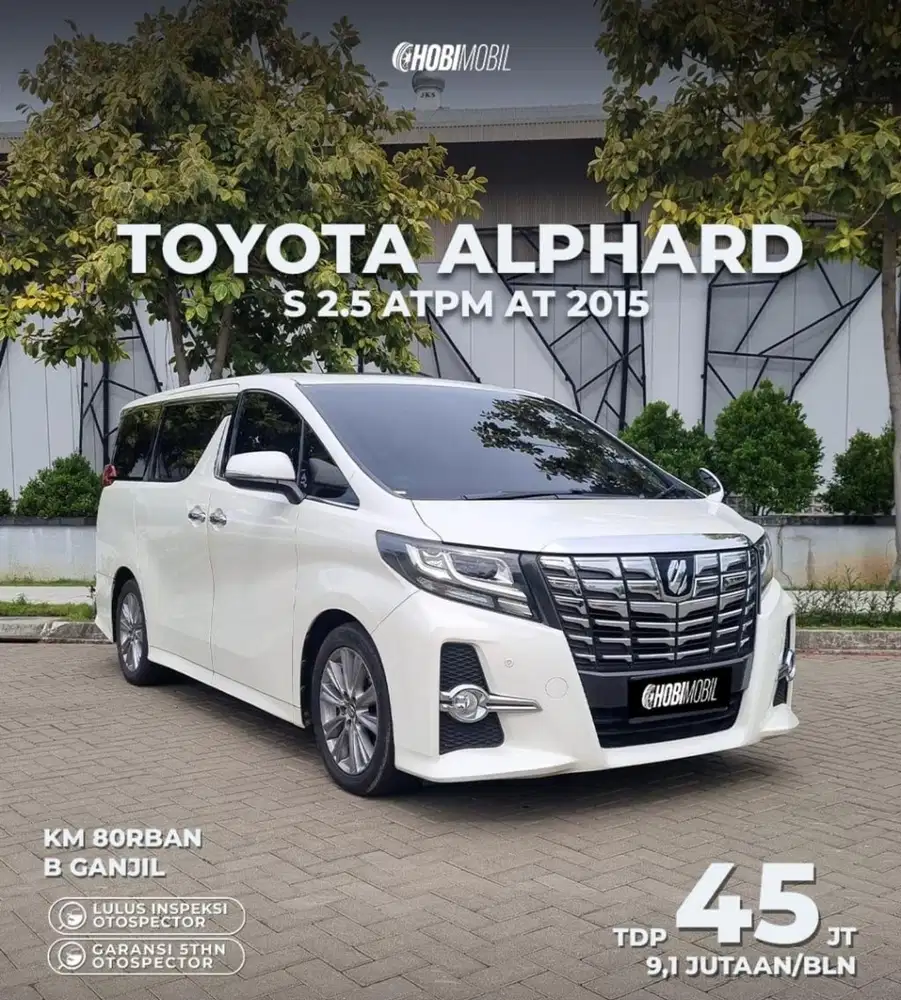 Alphard S 2.5 ATPM AT Pmk 2016