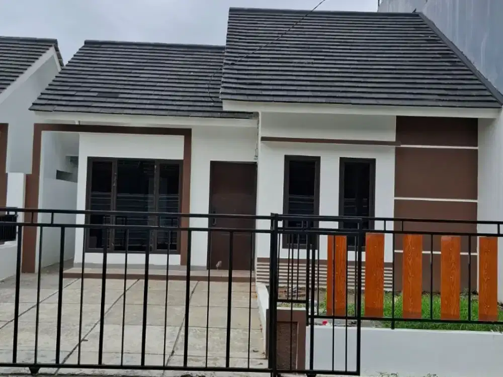 rumah strategis di pemda cibinong tanah luas full bata merah