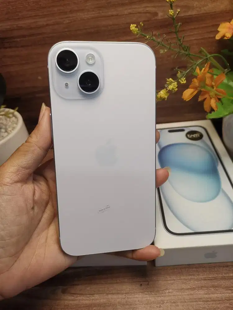 iphone 15 256gb ex ibox mulus bh 86% terima tuker tambah