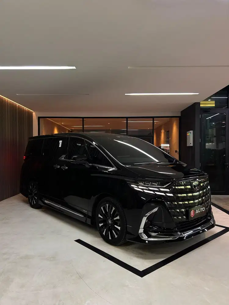 Alphard 2.5 HEV Hybrid Modelista 2025 Hitam Km9rb Nik 2024 B77BHS