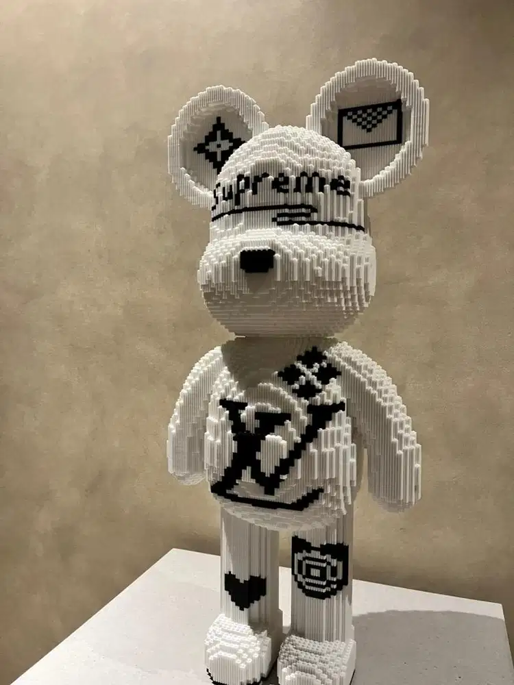 Bearbrick pajangan lego nanoblock super jumbo