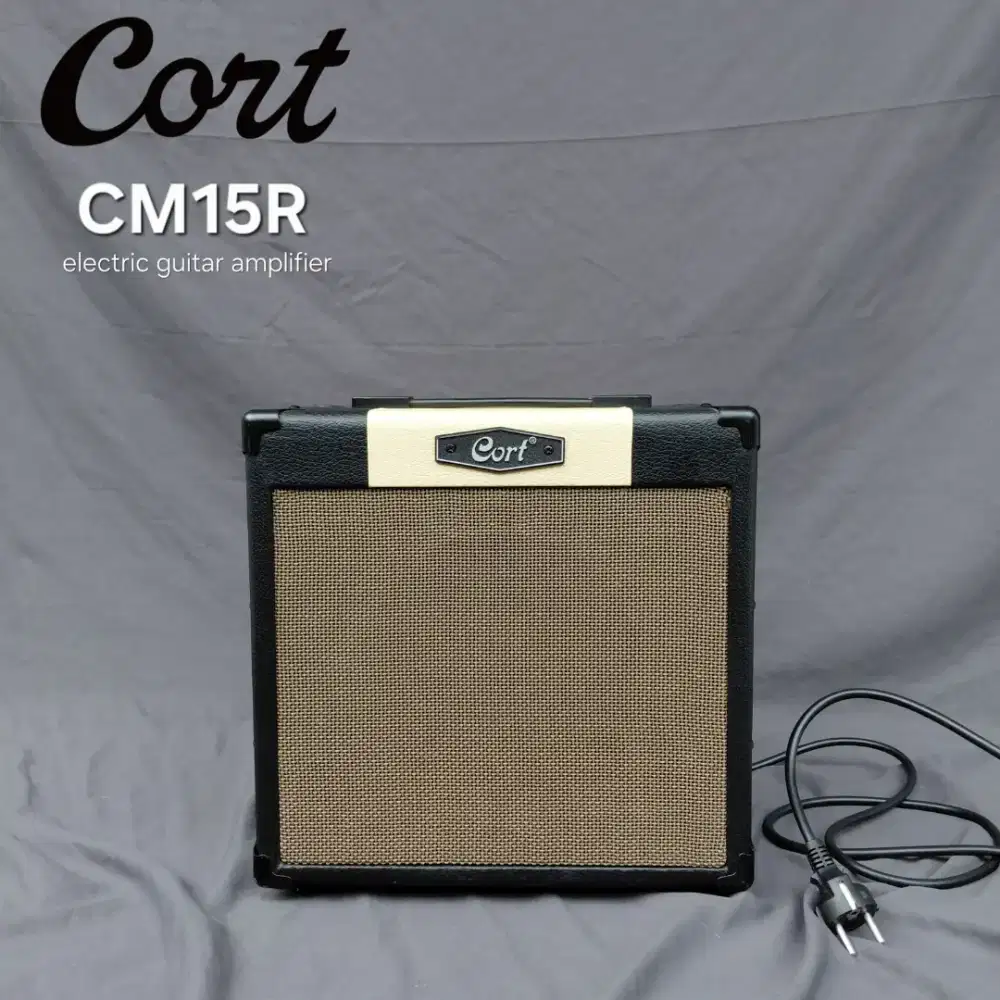 Cort CM15R Original Ampli Gitar Elektrik/Akustik Like New