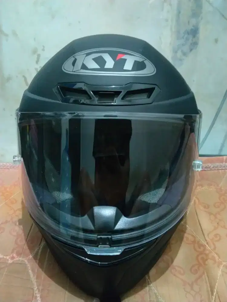 KYT TT COURSE BLACK DOFF