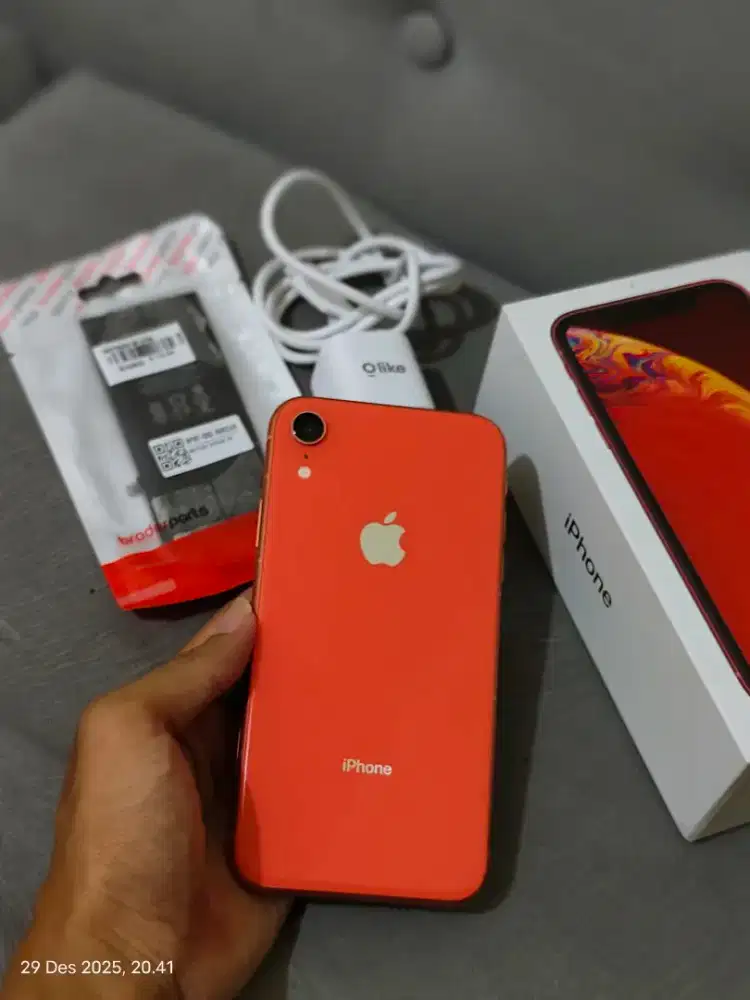 iPhone Xr 64gb lengkap all op lama