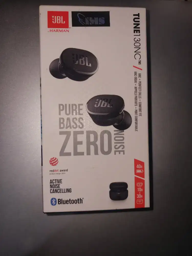 JBL Pure Bass Zero Noise Tune 130 NC