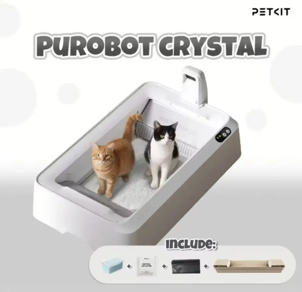 Liter box kucing petkit with camera