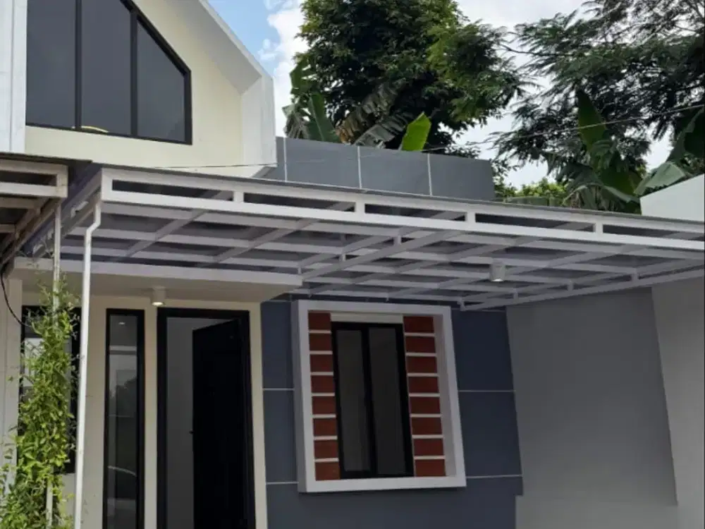 Dijual Rumah Baru 1½ Lantai Semi-Furnished Di  Cimuning Bekasi