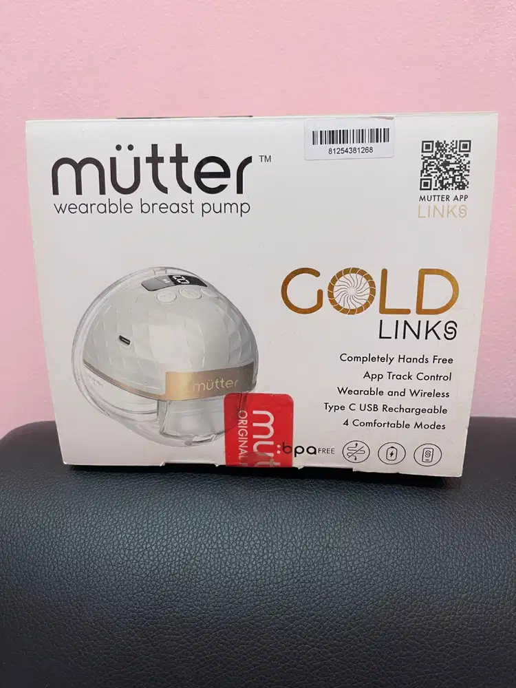 Mutter wearable breast pump portable