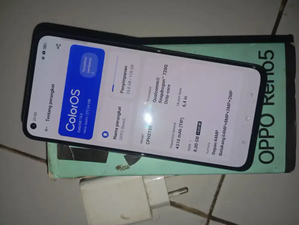 Oppo Reno 5 Ram 8/128