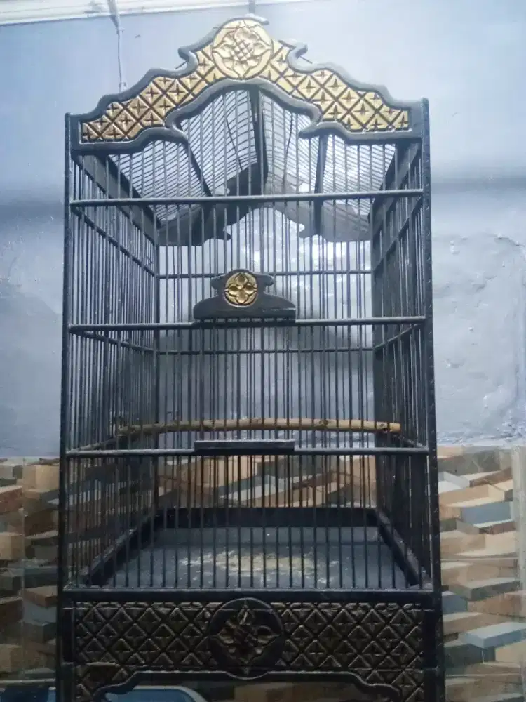 sangkar kotak ukir nomer 2