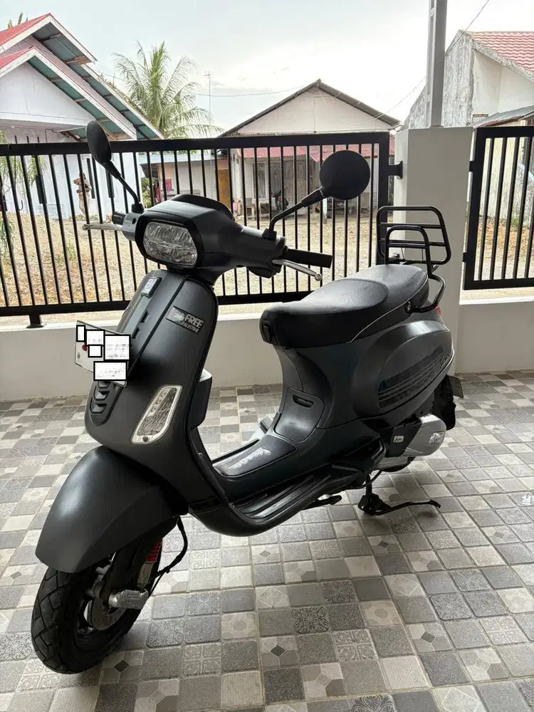 Vespa S 125 Iget Facelift 2020 Matte Grey Matic Surat Lengkap