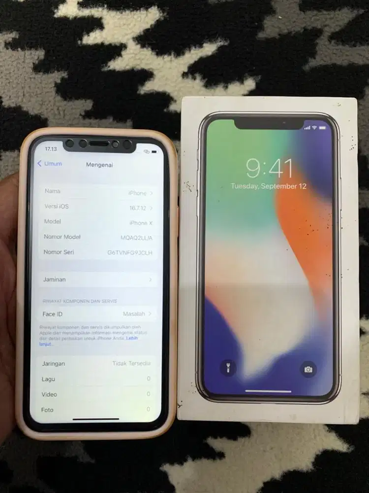 iPhone X 64gb fullset