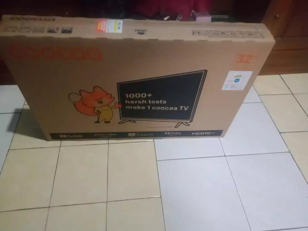 Smart tv digital coocca 32inc like new baru