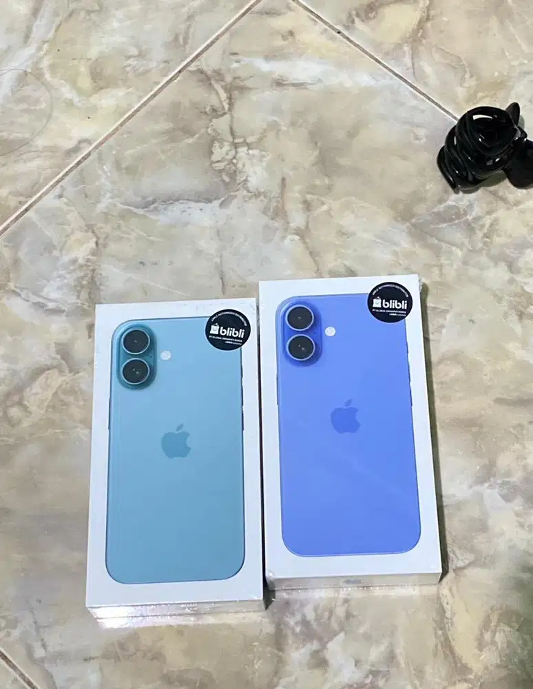iPhone 16 128gb Teal & Ultramine NEW RESMI