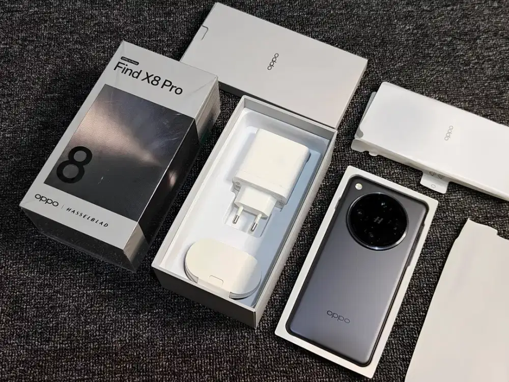 Oppo Find X8 Pro 16/512 Resmi Oppo Indonesia Fullset Original Mulus