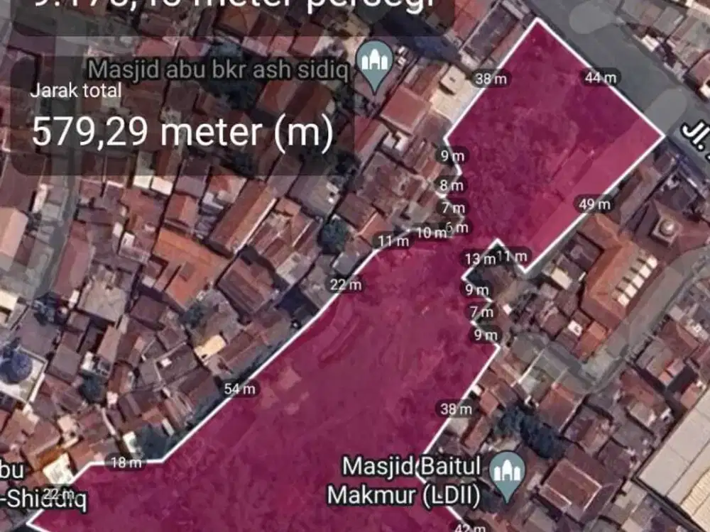 Tanah mainroad a.h nasution ujungberung cibiru