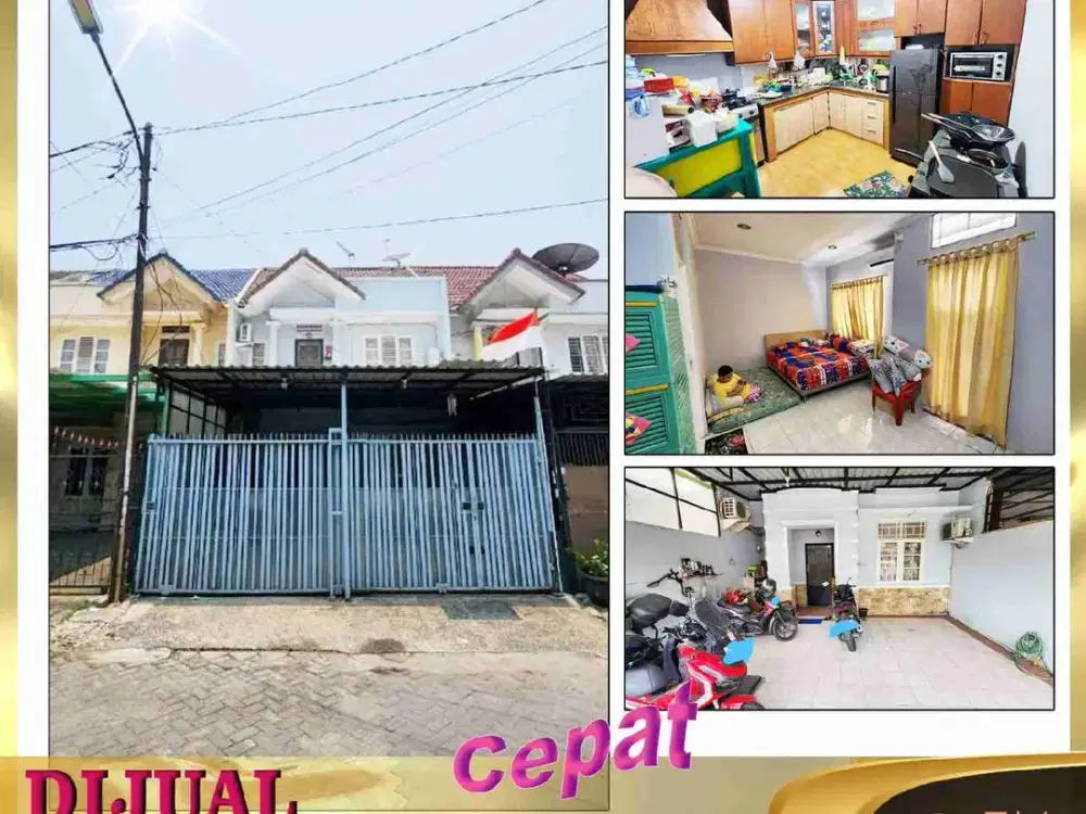 DIJUAL RUMAH 2 LANTAI SIAP HUNI