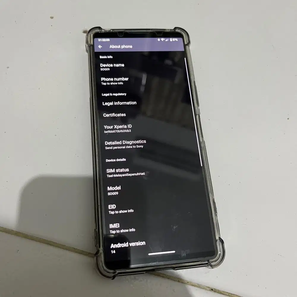 sony xperia 5 IV mark 4 8/128 beacukai normal batangan green au