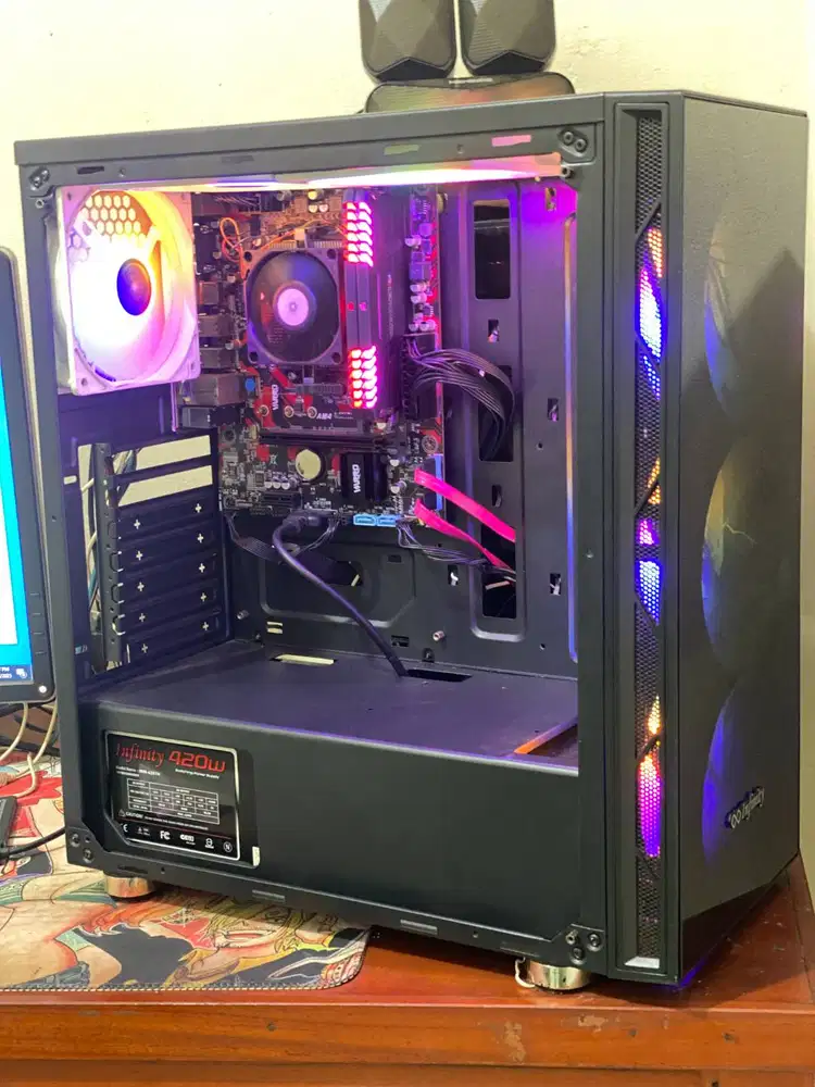 PC GAMING EDITING i7 RX580 8GB MURAH