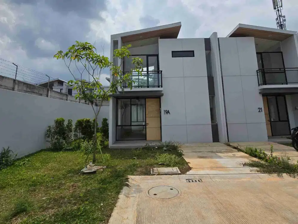 Rumah Lippo Karawaci SIAP HUNI tipe 3 HOEK Akses TOL Langsung