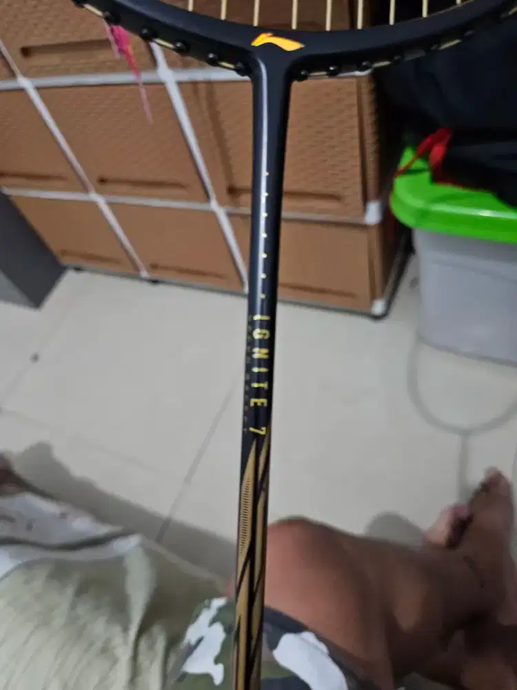 Dijual raket terpisah lining ignite 7 dan yonex 3 dg hf
