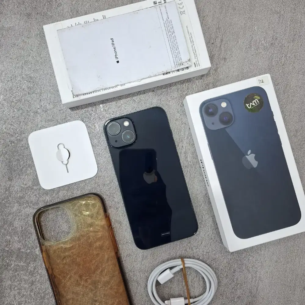 iPhone 13 128 iBox BH 88% Fulset Original Mulus Pemakaian
