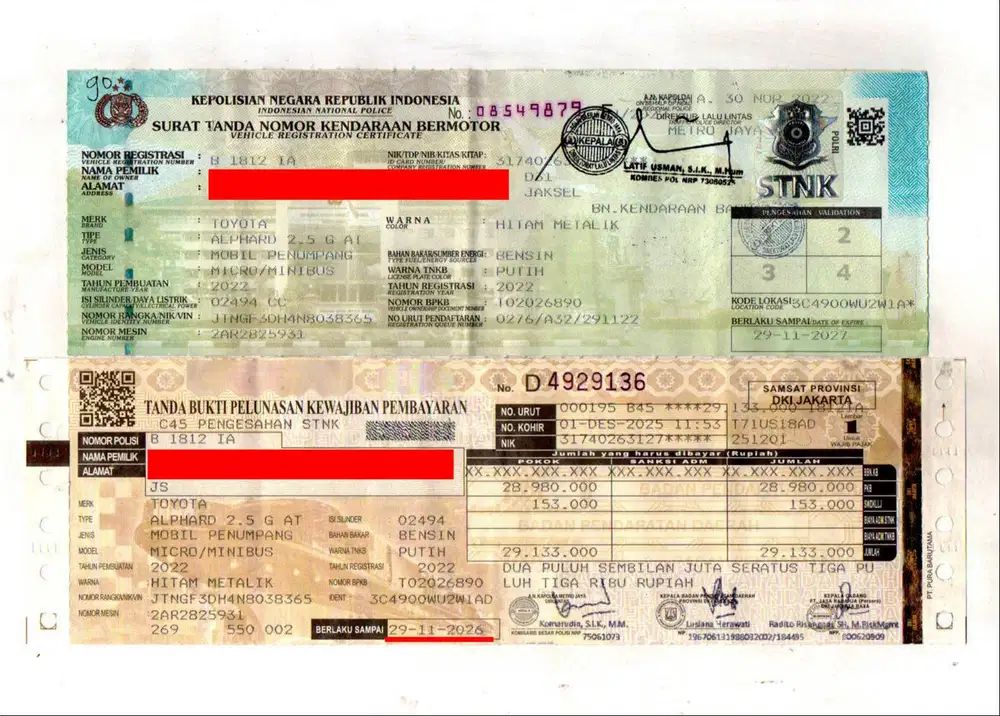 TAX=NOV-2026 Bunga=4% Km=13k Toyota Alphard G ATPM 2022 ALPHARD G 2022