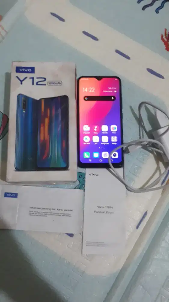 Vivo y12 ram 3/32 fulset