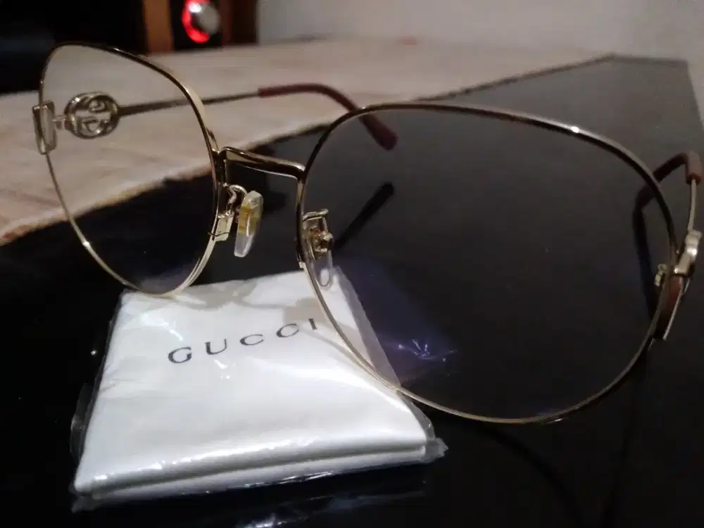NEGO Bro  DIJUAL KACAMATA GUCCI GG12080 001 ORIGINAL