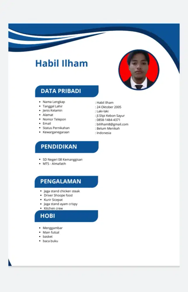 Info loker apa aja